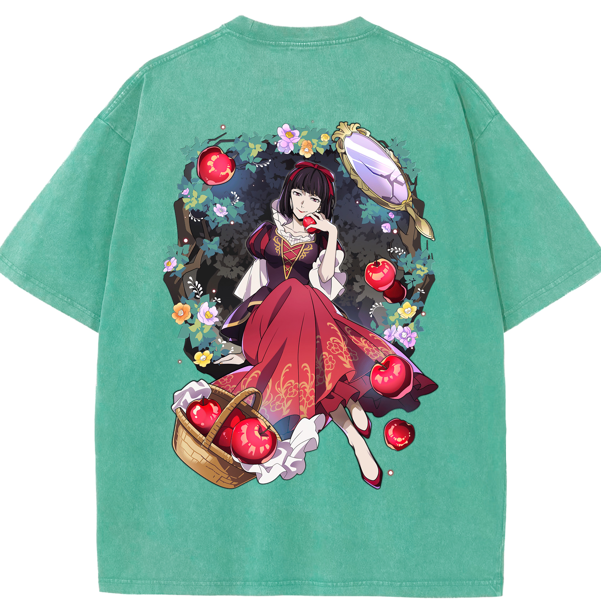 （画像用） 文豪ストレイドッグス Bungo Stray Dogs 綿100% ヴィンテージ風 半袖Tシャツ（背面プリント）